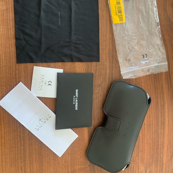 NWT Saint Laurent Tortoiseshell 54mm Modified Square Sunglasses - PRICE FIRM - Picture 10 of 15